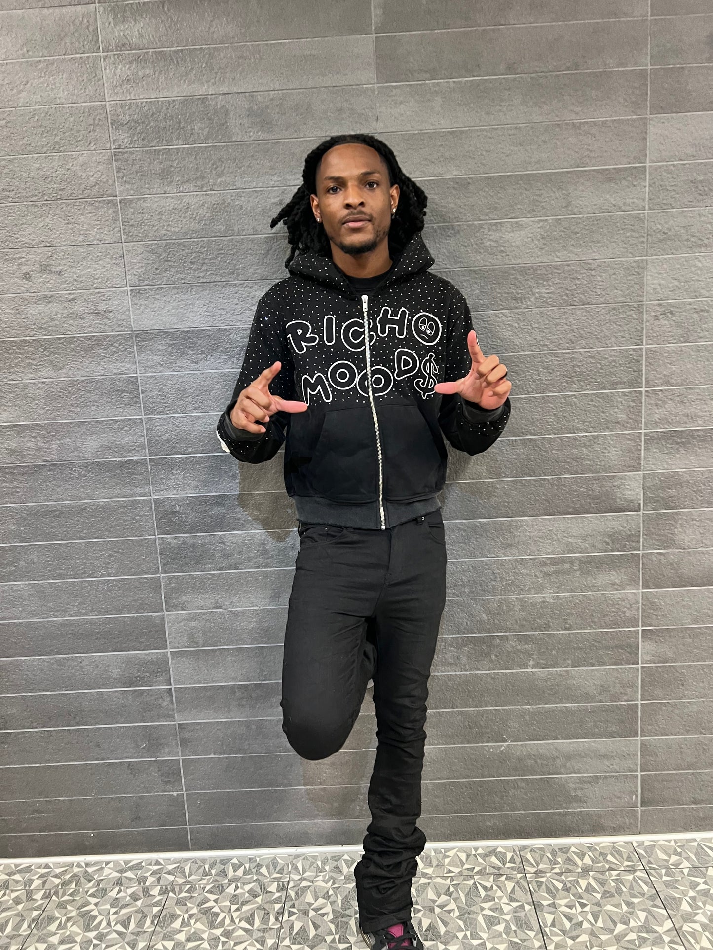 Rich Moods Zip Up